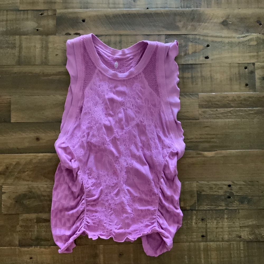 Free People Movement Ruched Tank Top. XS/S